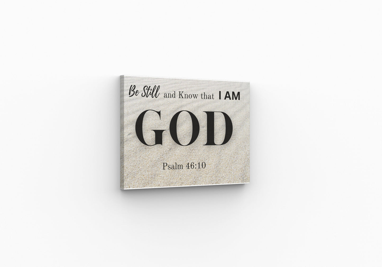 Be Still and Know Canvas Wall Art