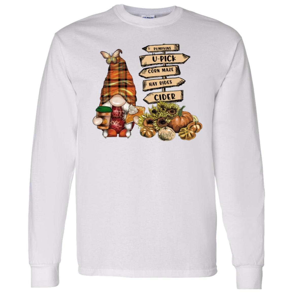 Gnome long sleeve Fall shirt