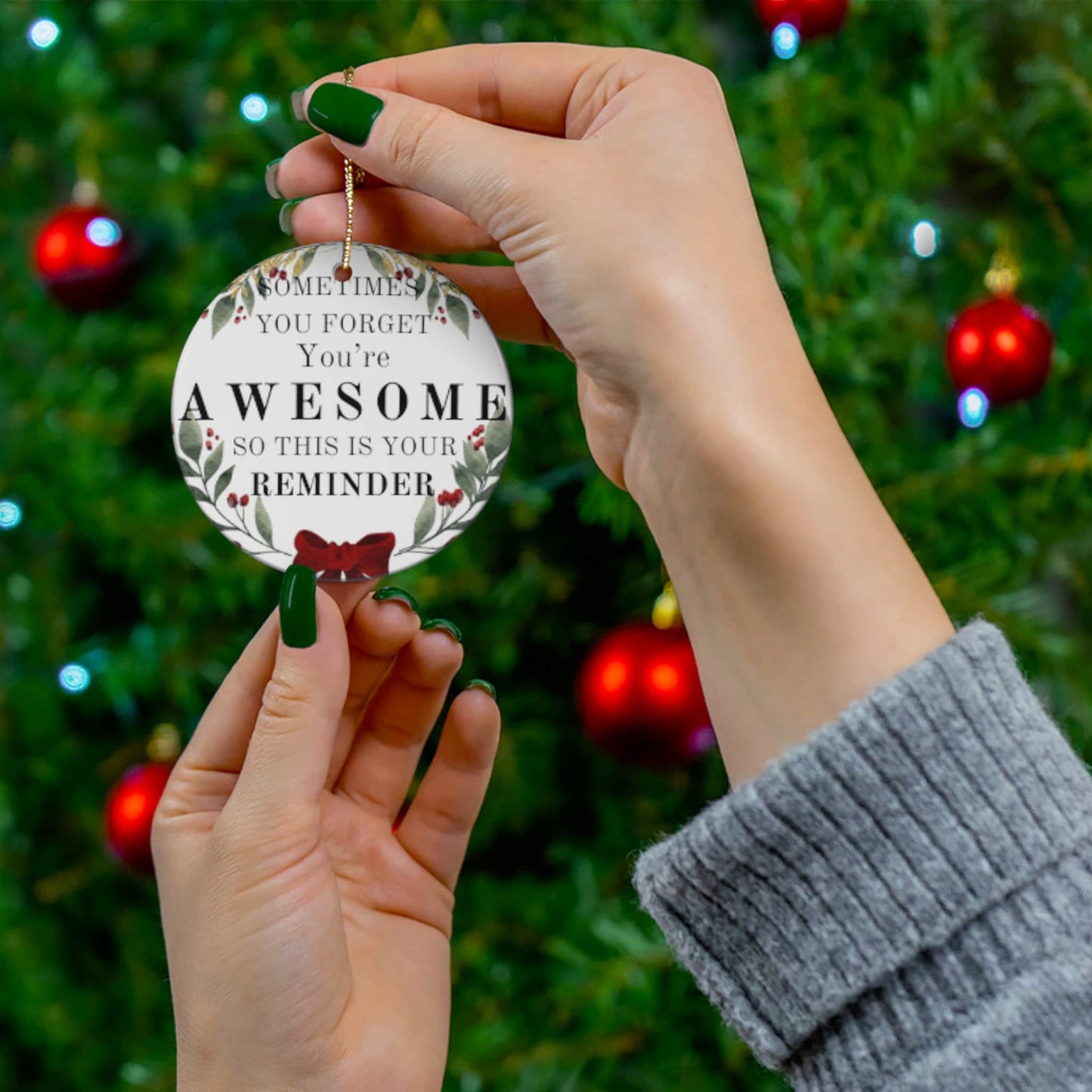 Don't Forget Your Awesome Ornament