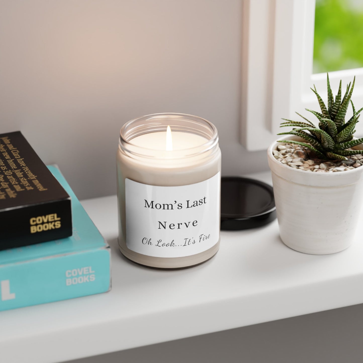 Personalized Last Nerve Scented Soy Candle
