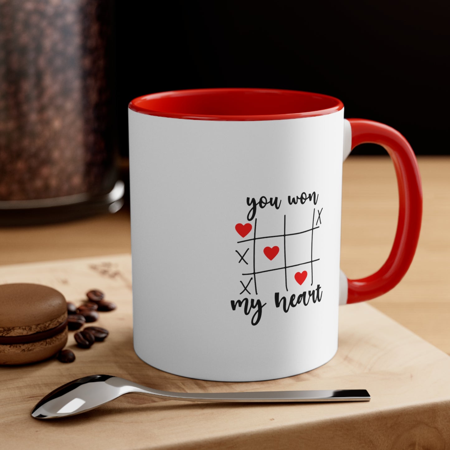 Valentine's Day Tick Tac Toe Coffee Mug, 11oz