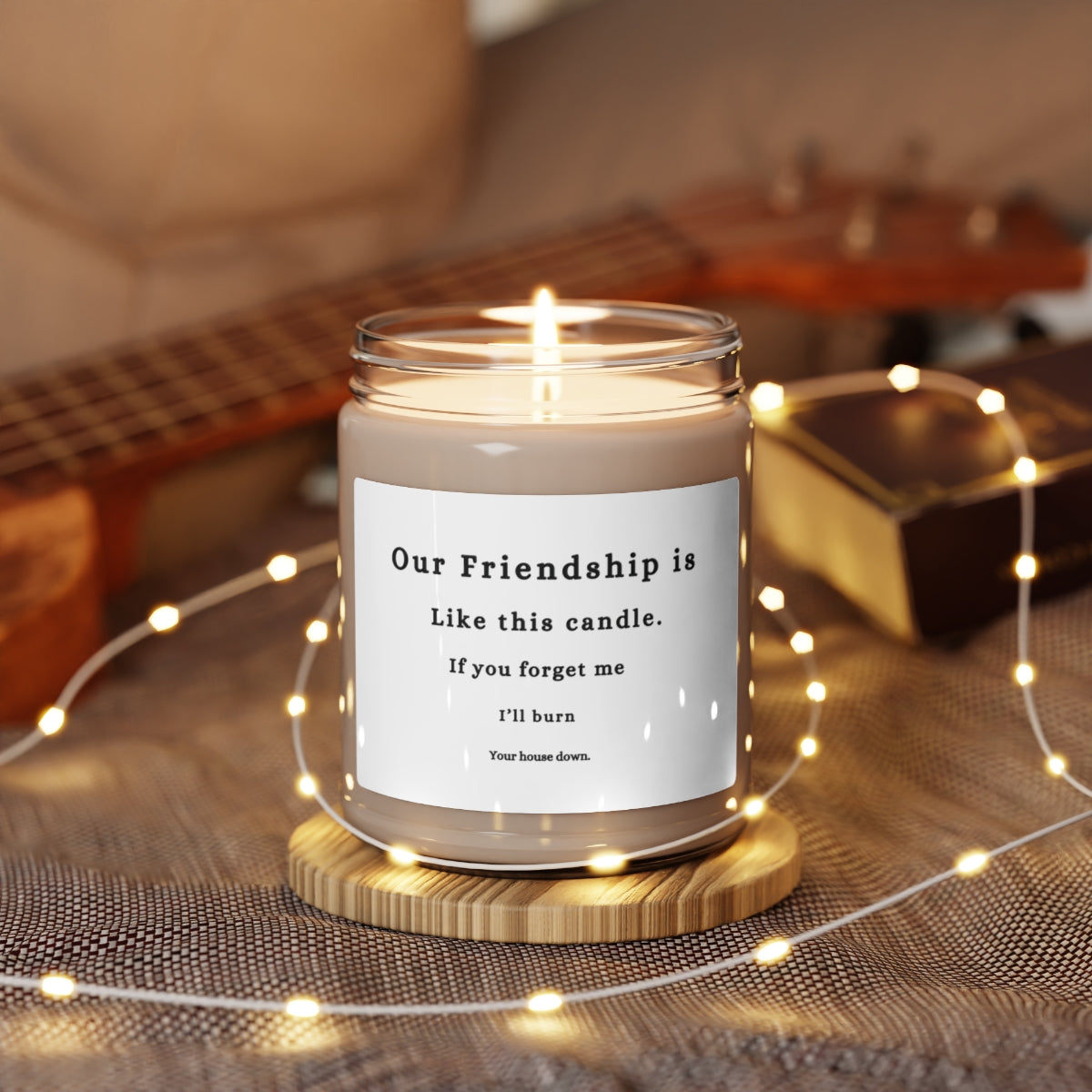 Burning Down the House Scented Soy Candle