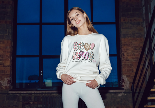 Be Mine Valentine Crewneck Sweatshirt