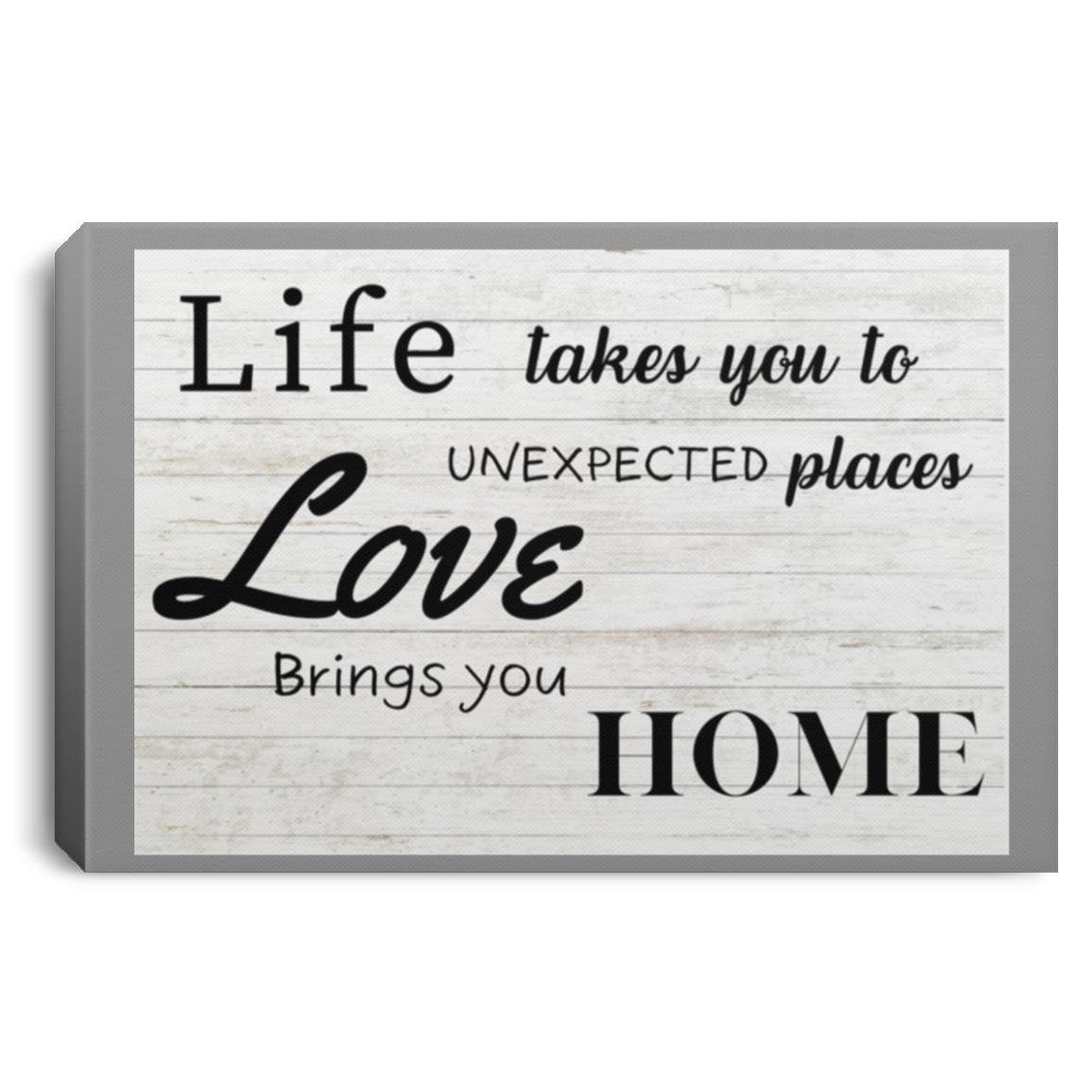 Love Brings You Home Custom Wall Art