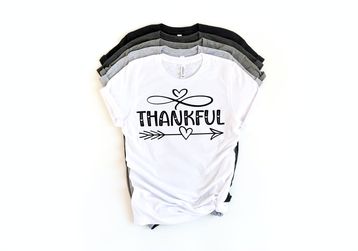 Thankful Hearts and Arrow T-Shirt