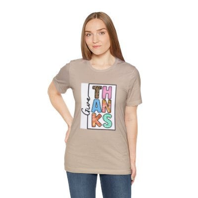 Give Thanks Short Sleeve TShirt