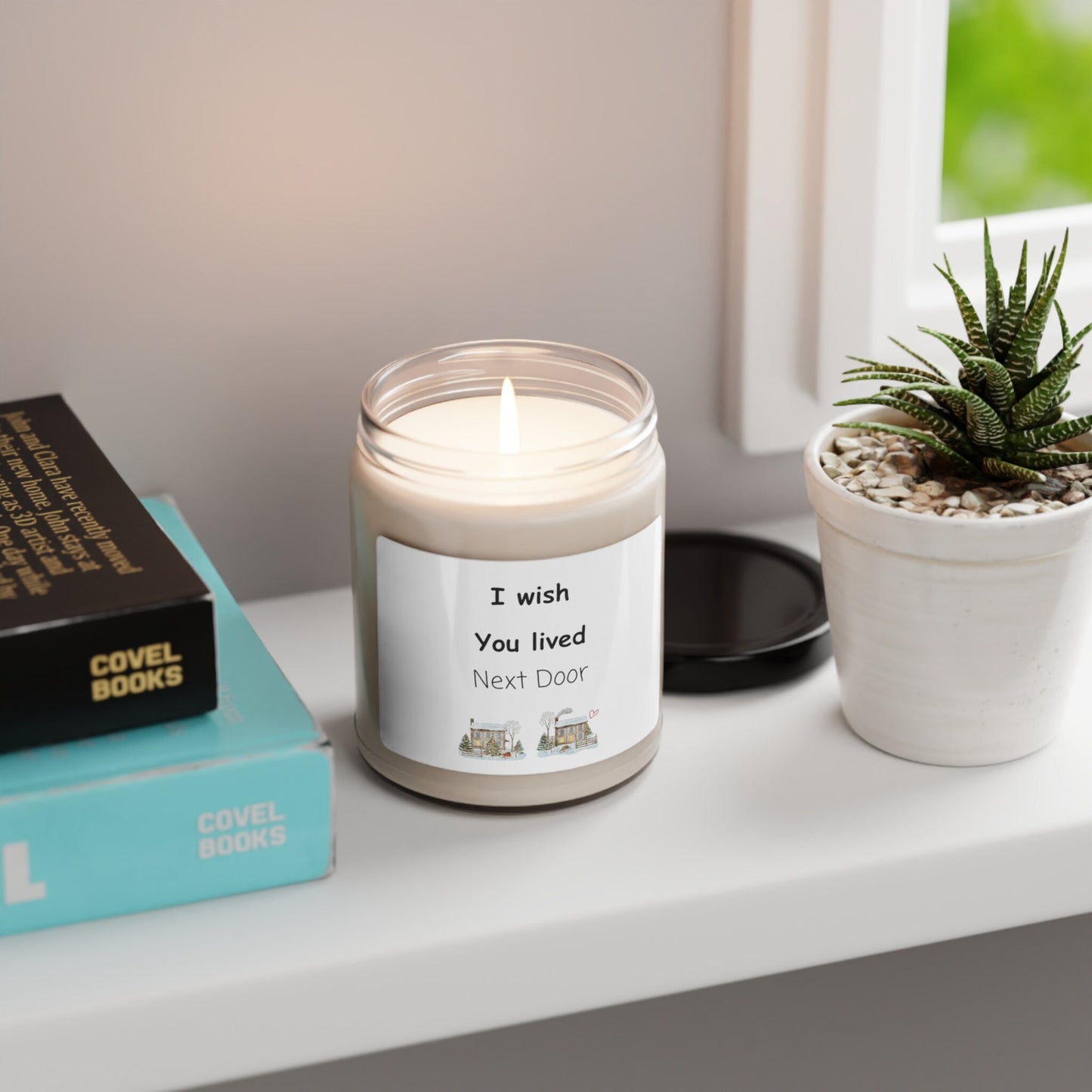 I wish you were here scented Soy Candle